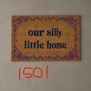 ISO our silly little home coir doormat